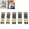5PCS USB Night Light Stepless Dimming Touch Sensor Switch Mini