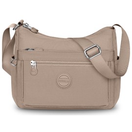 HUANLANG Nylon Crossbody Bags for Women Large Lightweight Travel Purse Women's Pocketbooks Multi Pocket Shoulder Bag