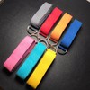 D-Ring Buckle Cotton Belt for Yoga Stretching Exercise Durable Flexible