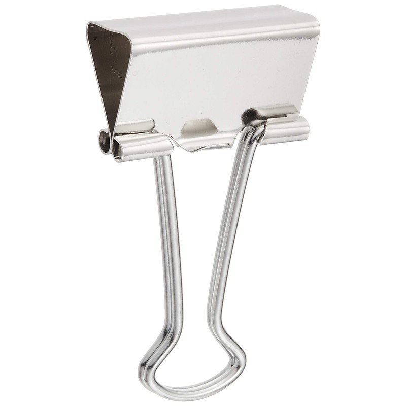 Sancake Com Double Clips, Medium, DB-2-SVPP, 20 Pieces, Silver