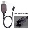 JIECHUN - 2 cables de carga USB positivos SM-2P para