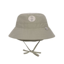 LÄSSIG Baby Children's Fishing Hat Sun Hat Beach Hat Children's Hat Breathable Sun Protection UV Protection 80/Sun Protection Fishing Hat Olive 3-6 Months Size: 43/45