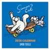 Simon's Cat Wall Calendar 2026 Square Month To View By