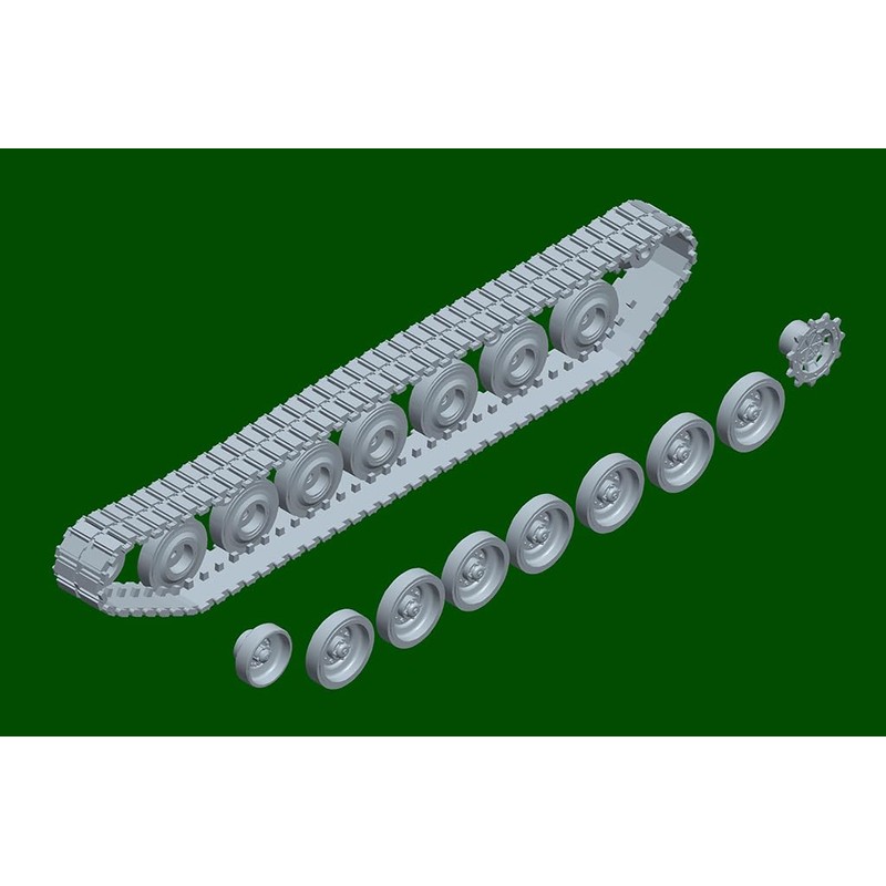 Trumpeter 1/72 German Leopard 2A6EX Main Tanks Plastic Model 07192