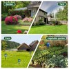 Solar Ultrasonic Animal Repellent Outdoor, Deer Repellent for Yard with