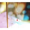 Helen de Lete Lovely Matchstick Sterling Silver Choker Necklace for