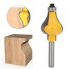 Demeras Armrest Router Bit, Woodworking Milling Cutter High Strength Stable