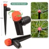 25Pc 8 Holes Drip Irrigation Emitters Sprayer Adjustable Micro Sprinkler
