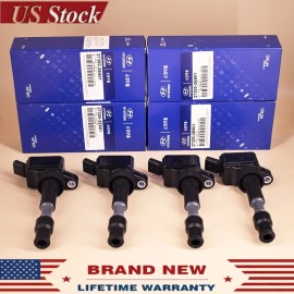 OEM 4PCS Genuine 27300-2E601 Ignition Coil UF816 For Hyundai Sonata Elantra Kona Kia