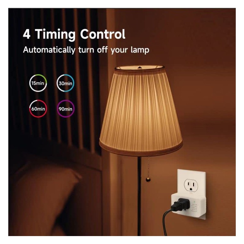 Indoor Dimmer for String Lights, Remote Control Light Dimmer Plug