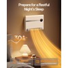 Wall Heater, Space Heater for Bedroom, 1500W PTC Fast Heating