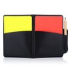 Soccer Referee Card, PVC Football Match Soccer Game Referee Notebook