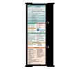 Whitecoat Clipboard® Trifold - Physical Therapy Edition (Black, Trifold)