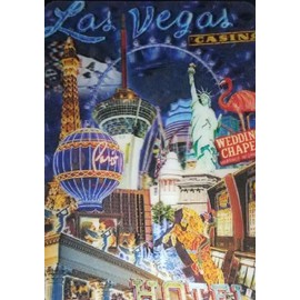 Saddle Mountain Souvenir Las Vegas Nevada 3D Playing Cards