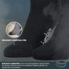 Piarini 6 Pairs of Bamboo Men's Socks Short Anti-Bacterial -