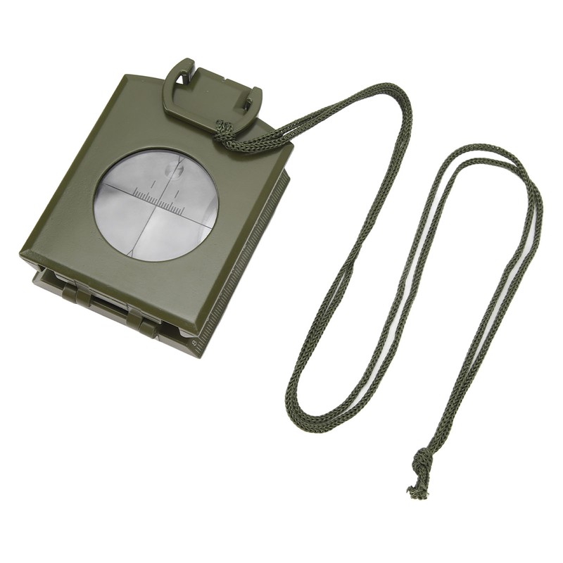 Compass Multifunctional Accurate Waterproof Hand Held Metal Compass for Hiking