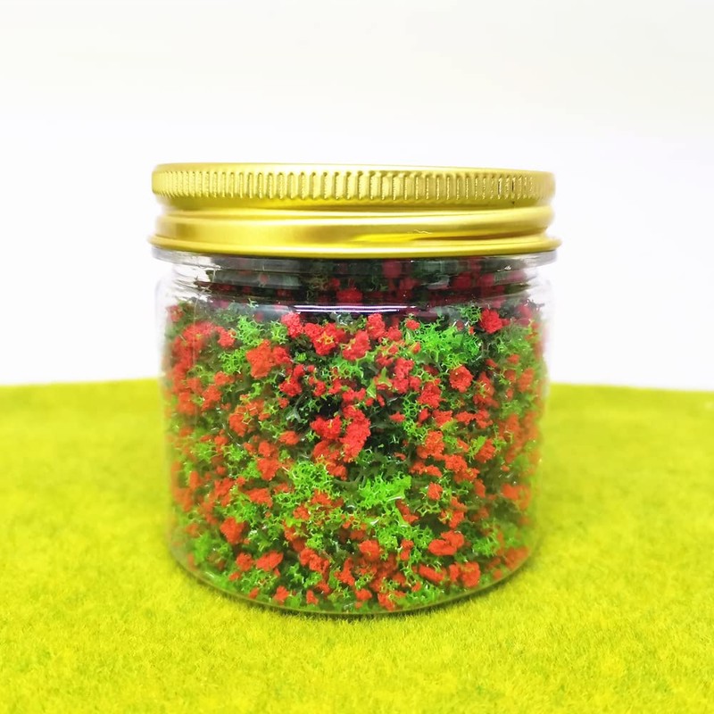 Colorful Tree Powder Model Tree Tufted for DIY Miniature Lowland