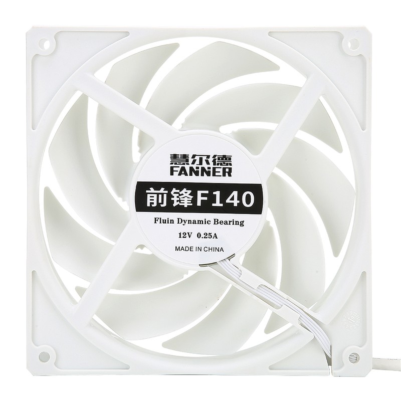 F140 Computer CPU Cool Cooling Fan 14cm Low Noise Desktop