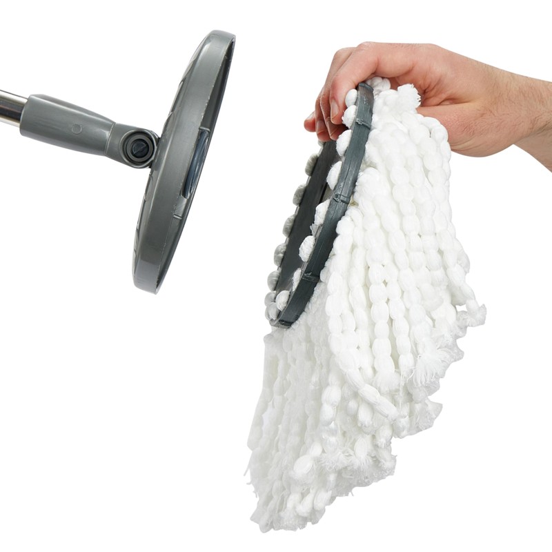 Kitchen Details 360 Deluxe Self-Wringing Mop with Detachable Bucket