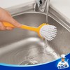 MR.SIGA Round Dish Brush, Size: Dia 5.5 x 25cm -