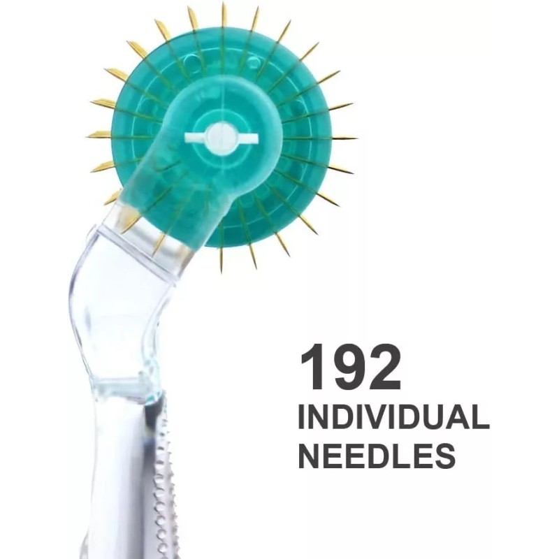 DRS Titanio Derma Roller 1.5mm Agujas Individuales Colageno Cuerpo Barba