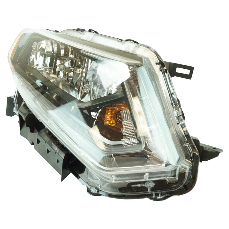 TRQ Passenger Side Headlight Assembly Halogen Compatible with 2014-2016 Nissan