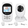 2.4in LCD Baby Monitor Wireless Dual Way Intercom Monitoring Camera