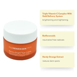 Ole Henriksen- Crema para ojos con vitamina C Banana Bright+ de Olehenriksen, 0,5 oz, 0,50 oz (paquete de 1)