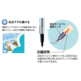 三菱鉛筆 加圧ボールペン パワータンク 1.0 SN200PT10.24 黒 10本