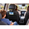 Car Headrest Tablet Holder for Backseat Viewing – Adjustable Foldable