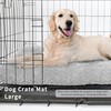 Dog Crate Pad 42x28 Washable,42inch Dog Bed for Crate and