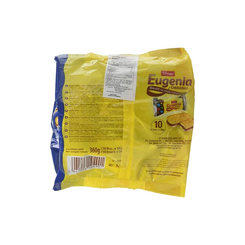 Eugenia Original Biscuits 360g (2pack) Total 720g