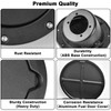 MuHize Fuel Filler Door Locking Gas Tank Cap Cover for