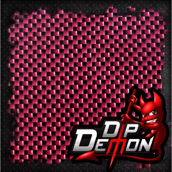 Unbranded BAD BOY RED CARBON FIBER FILM HYDROGRAPHIC WATER TRANSFER