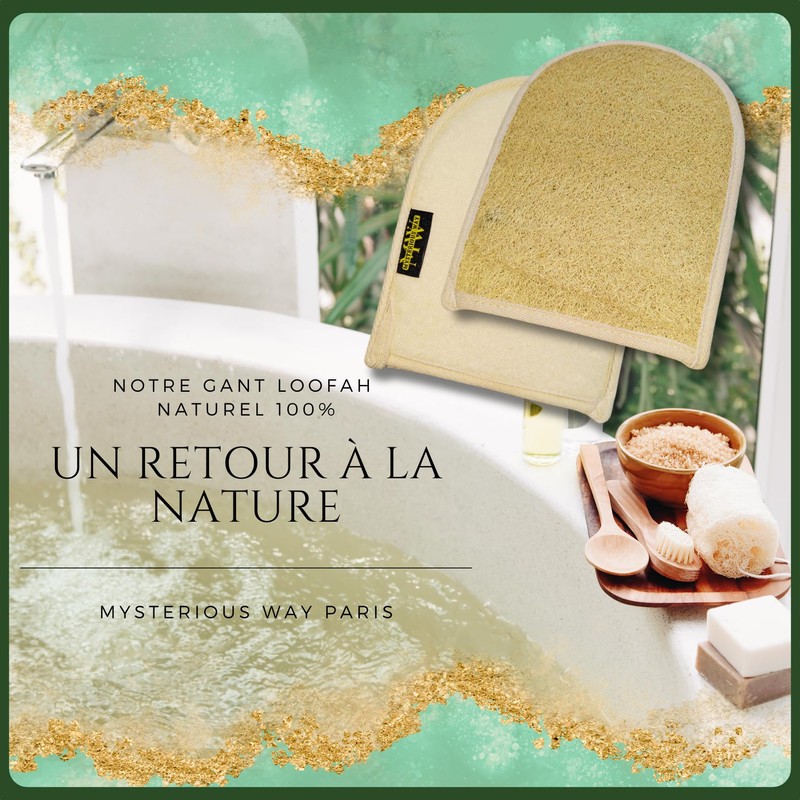 Kessa Luffa-Peeling, natürliches Körperpeeling, Zubehör für das Bad, Körper, Gesicht