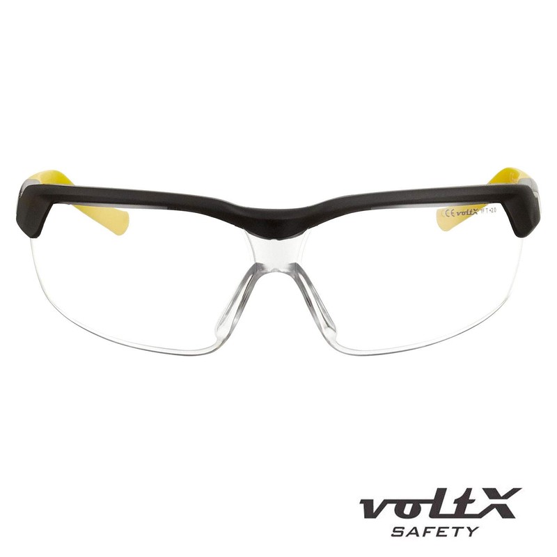 voltX GT ADJUSTABLE (2020 model) Safety Glasses (Clear Lens), UKCA