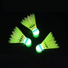 Shuttle Cocks - Light Up Shuttlecock,Wind-Proof Badminton Ball Set of