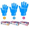 Nitrile Gloves, Food Sanitation Law Compliant, Powder Free, Disposable (S
