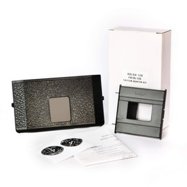 Holga 135 Film Adapter Kit for 120N 120GCFN 120CFN 120GFN 120GN 120FN 120GTLR 120TLR, Including a Frame Mask, a Camera Back and a Frame Counter Sticker