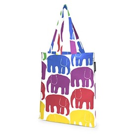 Finlayson Exciting Elefantti Shopping Bag, Cotton, Multi-Colour, Single