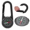 Kompass -Schlüsselanhänger, Carabiner Compass Tragbarer Taschenkompass mit Abgestuften Ring -Outdoor