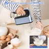 Yomelo 9-Speed Digital Hand Mixer Electric, 400W Powerful DC Motor,