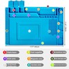 Magnetic Mat Heat Resistant Large Silicone Soldering Mat with Anti