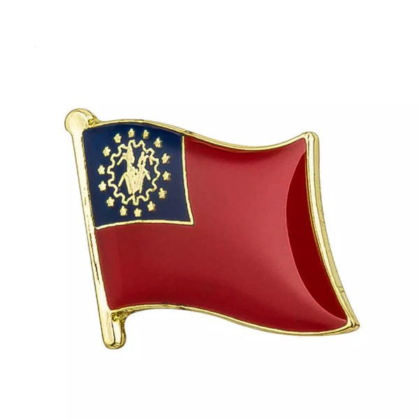 PatchesOhoul Myanmar Flag Lapel Pin 5/8" x 5/8"
