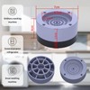 Pack of 4 Anti-Vibration Feet Washing Machine Foot Pads Vibration