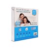 Blue & Beige by tfng Mattress Protector Waterproof Cotton Breathable