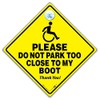 Please Do Not Park Too Close To My Boot Car