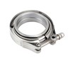 Bohaner 2.5" Inch 63mm Stainless Steel V-Band Clamp & Flat