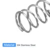 QUARKZMAN Compression Spring 304 Stainless Steel 3 mm AD 0.2