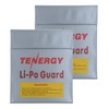 Tenergy 2 Pack Lipo Bags, Fire Retardant Lipo Battery Bag